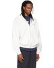 VETEMENTS VETEMENTS White Scribbled Logo Zip Up Hoodie - 2