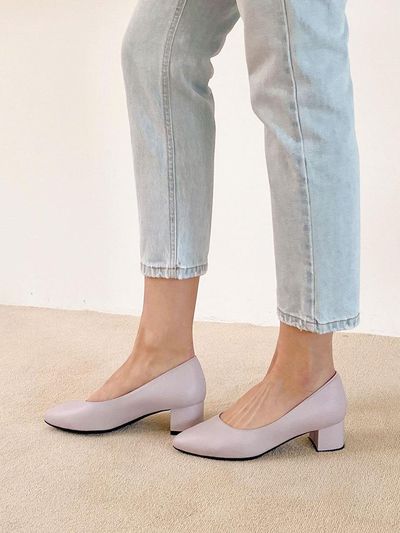 VETIANO Diagonal Line (4cm heel) Pumps
