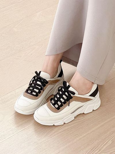 VETIANO Leather Premium Comfort Sneakers