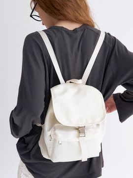 vey Mini Flap Backpack (beige)