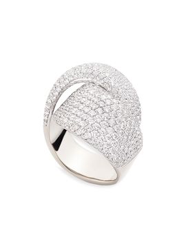 Vhernier Women's Abbraccio 18K White Gold & 5.93 TCW Diamond Ring