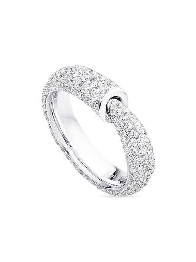 Vhernier Women's Calla The One 18K White Gold & 2.70 TCW Diamond Ring