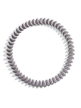 Vhernier Women's Eclisse Endless Titanium & 6.30 TCW Diamond Necklace