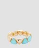 Vhernier Women's Freccia 18K Rose Gold, Turquoise & Rock Crystal Bracelet - 4