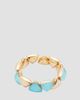 Vhernier Women's Freccia 18K Rose Gold, Turquoise & Rock Crystal Bracelet - 5