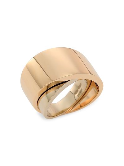 Vhernier Women's Tourbillon Two-Tone 18K Gold Midi Ring