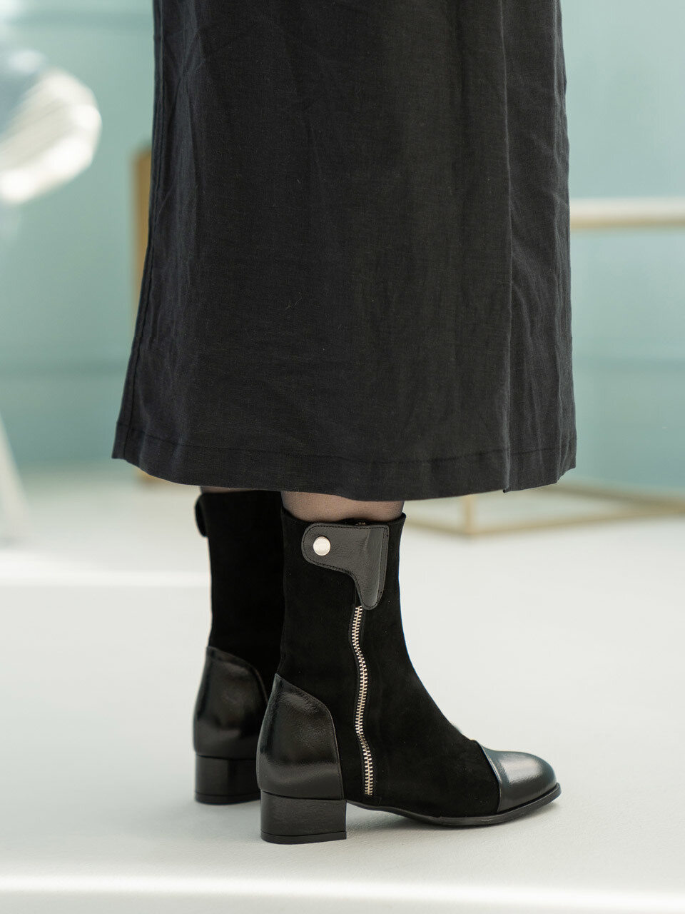 Via sogno Cameo Ankle Boots