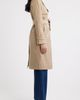 Via Spiga Via Spiga Back Button Cotton Blend Trench Coat - 3