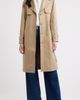 Via Spiga Via Spiga Back Button Cotton Blend Trench Coat - 4