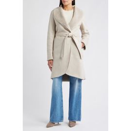 Via Spiga Via Spiga Belted Faux Shearling Coat