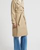 Via Spiga Via Spiga Double Breasted Water Repellent Trench Coat - 3
