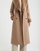 Via Spiga Via Spiga Faux Fur Trim Belted Coat - 5