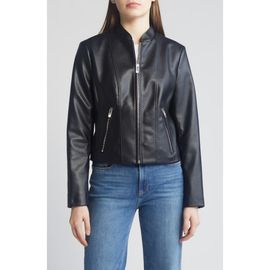 Via Spiga Via Spiga Faux Leather Jacket