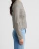 Via Spiga Via Spiga Front Zip Faux Leather Jacket - 3