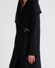 Via Spiga Via Spiga Hooded Wool Blend Belted Coat - 3