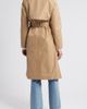 Via Spiga Via Spiga Water Repellent Double Breasted Cotton Blend Trench Coat - 2