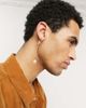 Vibe + Carter Vibe and Carter safety pin earring in gold with pearl charm exclusive to ASOS - 3