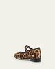 Vibi Venezia Leopard-Print Silk Mary Jane Ballerina Flats - 3