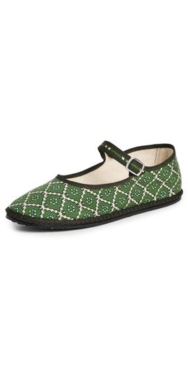 ViBi VENEZiA ViBi VENEZiA Cotton Mary Janes Nucifera