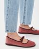 ViBi VENEZiA ViBi VENEZiA Mary Jane Velvet Brigitte Flats Marie Antoinette - 3