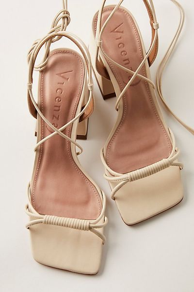 Vicenza Love Letter Wrap Heels
