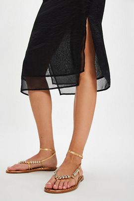 Vicenza Riviera Beaded Sandals