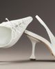 Vicenza Tie-Up Pointed-Toe Slingback Heels - 2