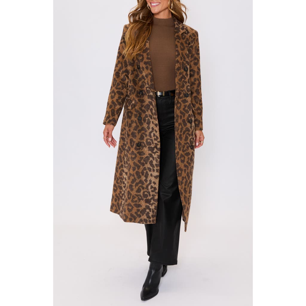 VICI Collection VICI Collection Amelia Leopard Print Coat 