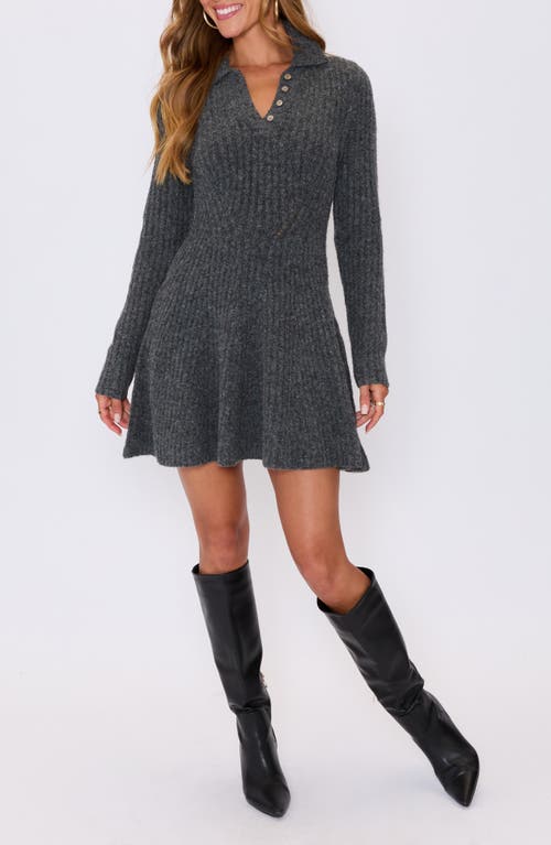 mini long sleeve backless dress Long Sleeve Backless Mini Dress Black / M/L main image 0