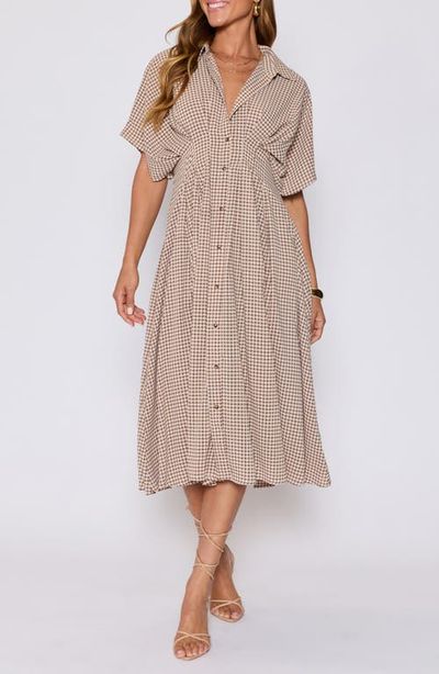 VICI Collection VICI Collection Jessica Gingham Shirtdress (Nordstrom Exclusive)