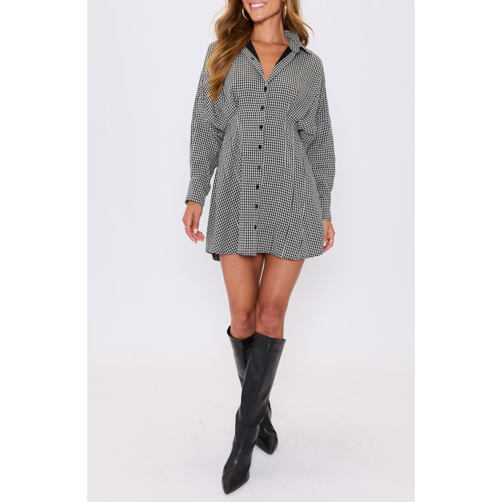 【正規品】Checked Shirt Mini Dress PAIGE Jaxsyn Belted Mini Shirt Dress | Bloomingdale's