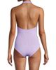 Victor Glemaud Women's Laser-Dot Halter Bodysuit - 5