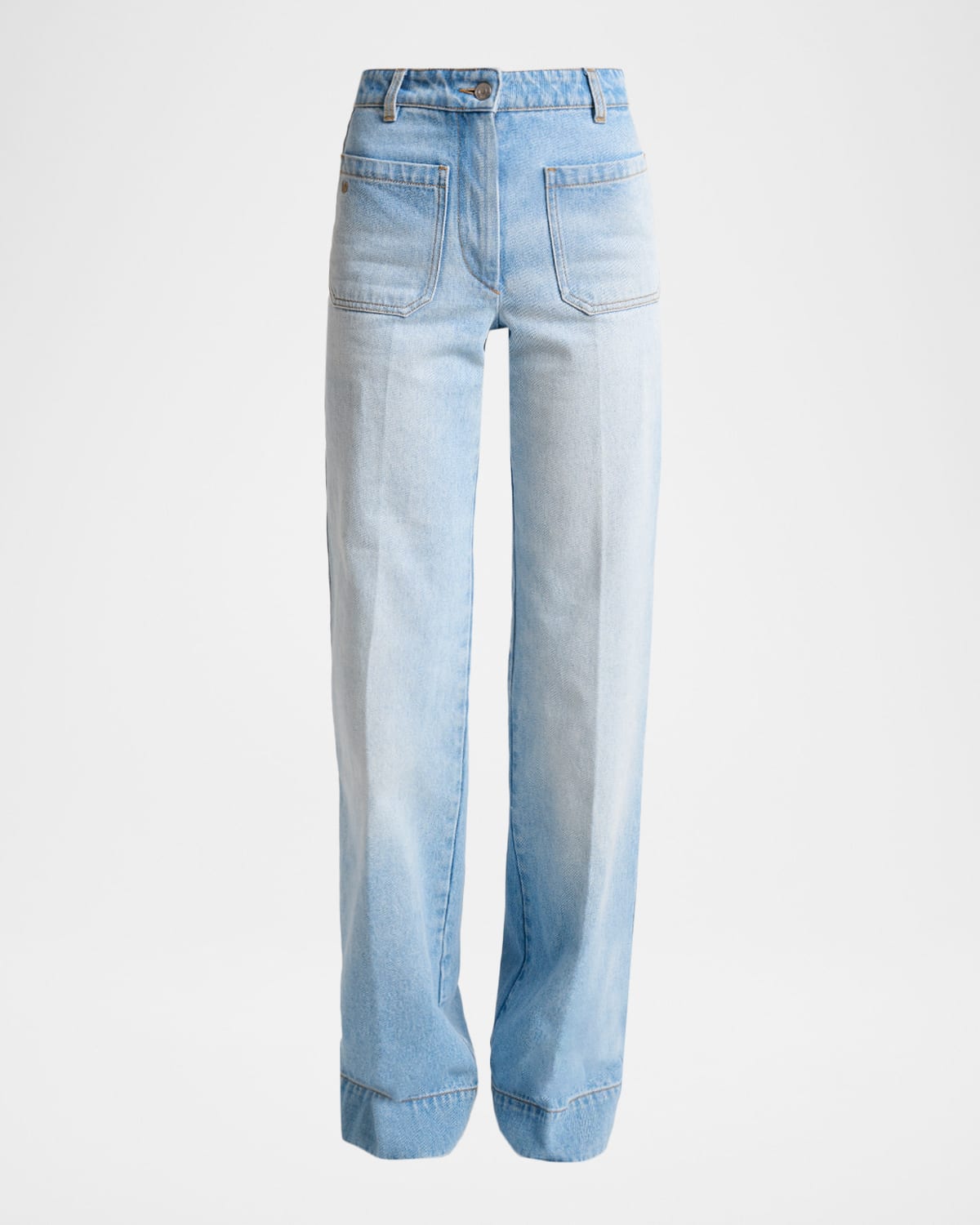 Victoria Beckham - Alina Front Pocket Flare Jeans