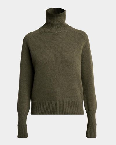 Victoria Beckham Marie Merino Wool Turtleneck Sweater