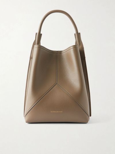 VICTORIA BECKHAM The Victoria Bucket leather shoulder bag
