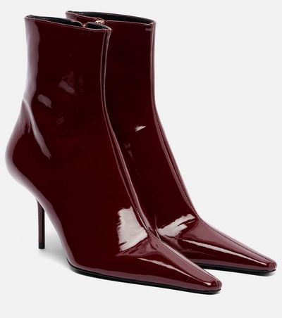 Victoria Beckham Victoria Beckham 75 patent leather ankle boots