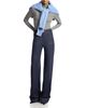 Victoria Beckham Victoria Beckham Alina 34 Patch Pocket Jeans in Indigo Rinse - 3