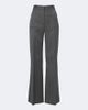 Victoria Beckham Victoria Beckham Alina herringbone virgin wool wide-leg pants - 1