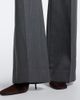 Victoria Beckham Victoria Beckham Alina herringbone virgin wool wide-leg pants - 4