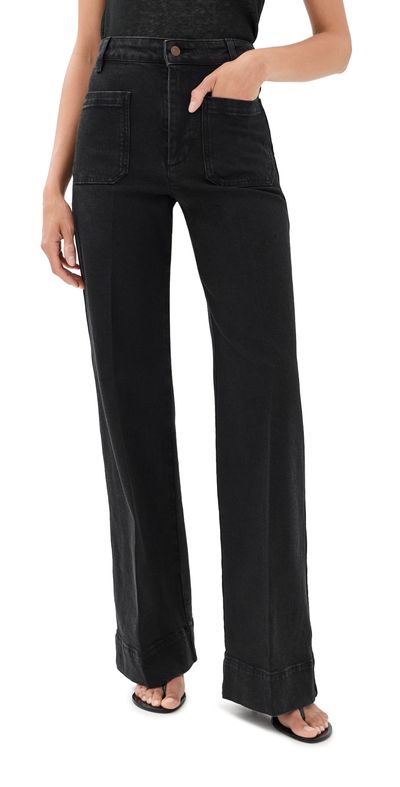 Victoria Beckham Victoria Beckham Alina Stretch Jeans Washed Black