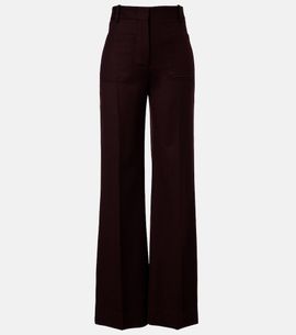 Victoria Beckham Victoria Beckham Alina virgin wool wide-leg pants