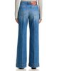 Victoria Beckham Victoria Beckham Alina Wide Leg Jeans in Worn Blue Wash - 3
