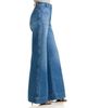 Victoria Beckham Victoria Beckham Alina Wide Leg Jeans in Worn Blue Wash - 4