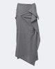 Victoria Beckham Victoria Beckham Asymmetric draped wool midi skirt - 1