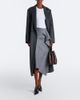 Victoria Beckham Victoria Beckham Asymmetric draped wool midi skirt - 2