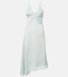 chinese dress ladies Lace Cami Dress In Ivory  Victoria Beckham UK