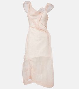 chinese dress ladies Lace Cami Dress In Ivory  Victoria Beckham UK