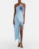 Victoria Beckham Victoria Beckham Asymmetric smocked silk cocktail dress - 2