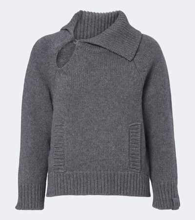 Victoria Beckham Victoria Beckham Asymmetric virgin wool sweater