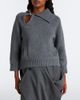 Victoria Beckham Victoria Beckham Asymmetric virgin wool sweater - 2